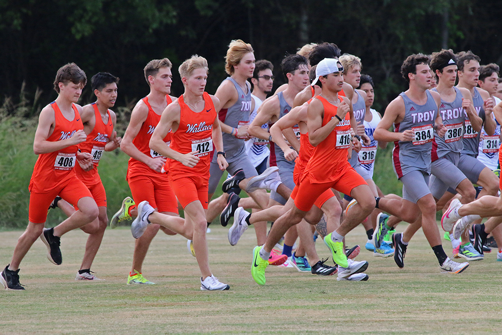 The Wallace State Men's Cross Country team secured a fourth place finish out of 19 teams at the JSU Foothills Invitational in Oxford. 